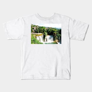 Jajce Waterfall Kids T-Shirt